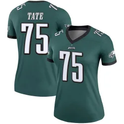 Women's Marcus Tate Philadelphia Eagles No.75 Legend Jersey - Green