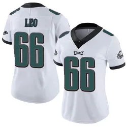 Women's Matt Leo Philadelphia Eagles No.66 Limited Vapor Untouchable Jersey - White
