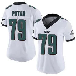 Women's Matt Pryor Philadelphia Eagles No.79 Limited Vapor Untouchable Jersey - White
