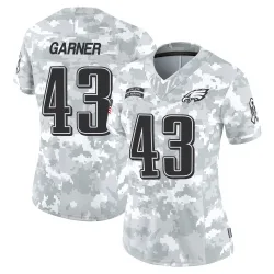 Women's Mekhi Garner Philadelphia Eagles No.43 Limited 2024 Salute to Service Jersey - Arctic Camo