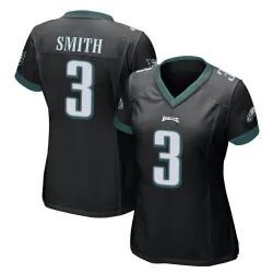 Women's Nolan Smith Jr. Philadelphia Eagles No.3 Game Alternate Jersey - Black
