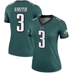 Women's Nolan Smith Jr. Philadelphia Eagles No.3 Legend Jersey - Green