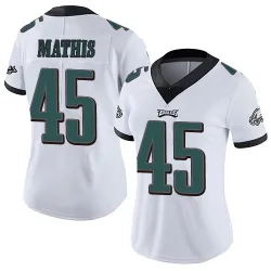 Women's Ochaun Mathis Philadelphia Eagles No.45 Limited Vapor Untouchable Jersey - White