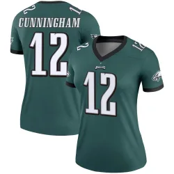 Women's Randall Cunningham Philadelphia Eagles No.12 Legend Jersey - Green