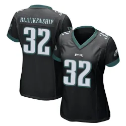 Women's Reed Blankenship Philadelphia Eagles No.32 Game Alternate Jersey - Black