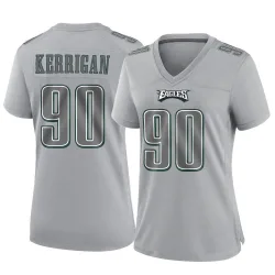 Women's Ryan Kerrigan Philadelphia Eagles No.90 Game Atmosphere Fashion Jersey - Gray