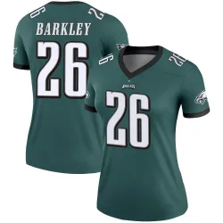 Women's Saquon Barkley Philadelphia Eagles No.26 Legend Jersey - Green