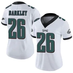 Women's Saquon Barkley Philadelphia Eagles No.26 Limited Vapor Untouchable Jersey - White