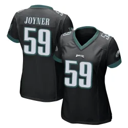 Women's Seth Joyner Philadelphia Eagles No.59 Game Alternate Jersey - Black