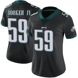 Women's Thomas Booker IV Philadelphia Eagles No.59 Limited Alternate Vapor Untouchable Jersey - Black