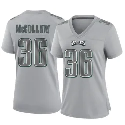 Women's Tristin McCollum Philadelphia Eagles No.36 Game Atmosphere Fashion Jersey - Gray
