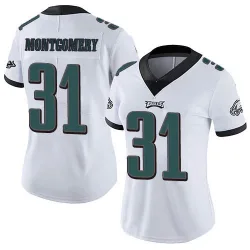 Women's Wilbert Montgomery Philadelphia Eagles No.31 Limited Vapor Untouchable Jersey - White
