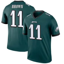 Youth A.J. Brown Philadelphia Eagles No.11 Legend Jersey - Green