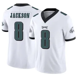 Youth Adoree' Jackson Philadelphia Eagles No.8 Limited Vapor F.U.S.E. Jersey - White