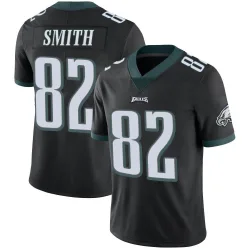 Youth Ainias Smith Philadelphia Eagles No.82 Limited Alternate Vapor Untouchable Jersey - Black