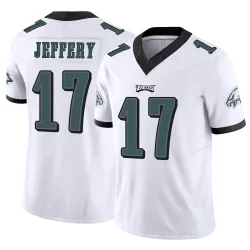 Youth Alshon Jeffery Philadelphia Eagles No.17 Limited Vapor F.U.S.E. Jersey - White