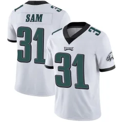 Youth Andre' Sam Philadelphia Eagles No.31 Limited Vapor Untouchable Jersey - White
