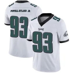 Youth Antwaun Powell-Ryland Jr. Philadelphia Eagles No.93 Limited Vapor Untouchable Jersey - White