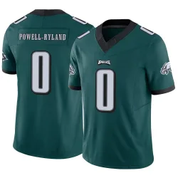 Youth Antwaun Powell-Ryland Philadelphia Eagles No.0 Limited Vapor F.U.S.E. Jersey - Green