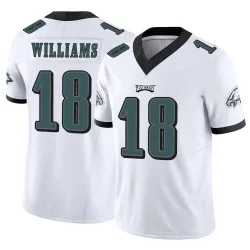 Youth Avery Williams Philadelphia Eagles No.18 Limited Vapor F.U.S.E. Jersey - White