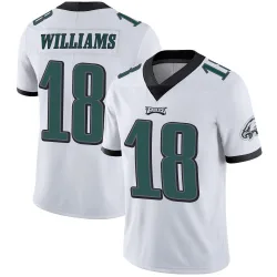 Youth Avery Williams Philadelphia Eagles No.18 Limited Vapor Untouchable Jersey - White