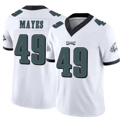 Youth BJ Mayes Philadelphia Eagles No.49 Limited Vapor F.U.S.E. Jersey - White