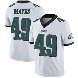 Youth BJ Mayes Philadelphia Eagles No.49 Limited Vapor Untouchable Jersey - White