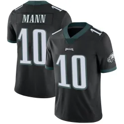 Youth Braden Mann Philadelphia Eagles No.10 Limited Alternate Vapor Untouchable Jersey - Black