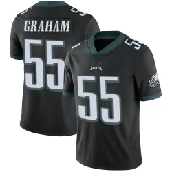 Youth Brandon Graham Philadelphia Eagles No.55 Limited Alternate Vapor Untouchable Jersey - Black