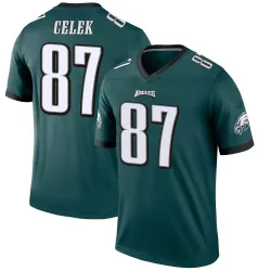 Youth Brent Celek Philadelphia Eagles No.87 Legend Jersey - Green