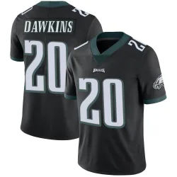 Youth Brian Dawkins Philadelphia Eagles No.20 Limited Alternate Vapor Untouchable Jersey - Black