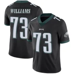 Youth Cameron Williams Philadelphia Eagles No.73 Limited Alternate Vapor Untouchable Jersey - Black