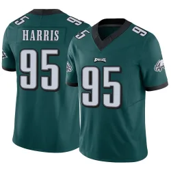 Youth Charles Harris Philadelphia Eagles No.95 Limited Vapor F.U.S.E. Jersey - Green