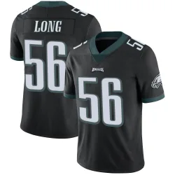 Youth Chris Long Philadelphia Eagles No.56 Limited Alternate Vapor Untouchable Jersey - Black