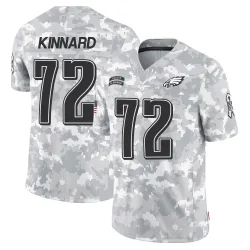 Youth Darian Kinnard Philadelphia Eagles No.72 Limited 2024 Salute to Service Jersey - Arctic Camo