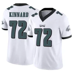 Youth Darian Kinnard Philadelphia Eagles No.72 Limited Vapor F.U.S.E. Jersey - White