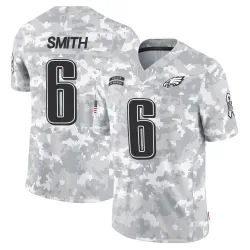 Youth DeVonta Smith Philadelphia Eagles No.6 Limited 2024 Salute to Service Jersey - Arctic Camo