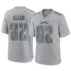 Youth Devon Allen Philadelphia Eagles No.82 Game Atmosphere Fashion Jersey - Gray