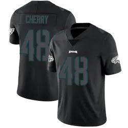 Youth Don Cherry Philadelphia Eagles No.48 Limited Jersey - Black Impact