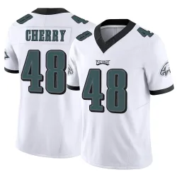 Youth Don Cherry Philadelphia Eagles No.48 Limited Vapor F.U.S.E. Jersey - White