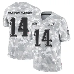 Youth Dorian Thompson-Robinson Philadelphia Eagles No.14 Limited 2024 Salute to Service Jersey - Arctic Camo