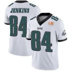 Youth E.J. Jenkins Philadelphia Eagles No.84 Limited Vapor Untouchable Super Bowl LIX Jersey - White