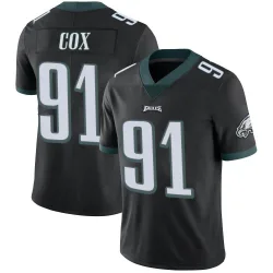 Youth Fletcher Cox Philadelphia Eagles No.91 Limited Alternate Vapor Untouchable Jersey - Black