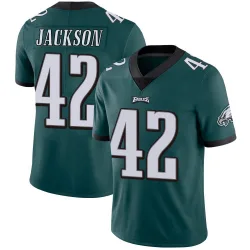 Youth Giles Jackson Philadelphia Eagles No.42 Limited Midnight Team Color Vapor Untouchable Jersey - Green
