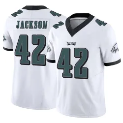 Youth Giles Jackson Philadelphia Eagles No.42 Limited Vapor F.U.S.E. Jersey - White