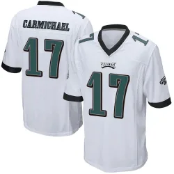 Youth Harold Carmichael Philadelphia Eagles No.17 Game Jersey - White