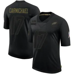 Youth Harold Carmichael Philadelphia Eagles No.17 Limited 2020 Salute To Service Jersey - Black