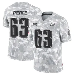 Youth Hollin Pierce Philadelphia Eagles No.63 Limited 2024 Salute to Service Jersey - Arctic Camo