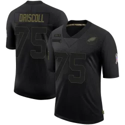 Youth Jack Driscoll Philadelphia Eagles No.75 Limited 2020 Salute To Service Jersey - Black