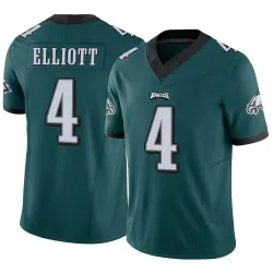 Youth Jake Elliott Philadelphia Eagles No.4 Limited Vapor F.U.S.E. Jersey - Green
